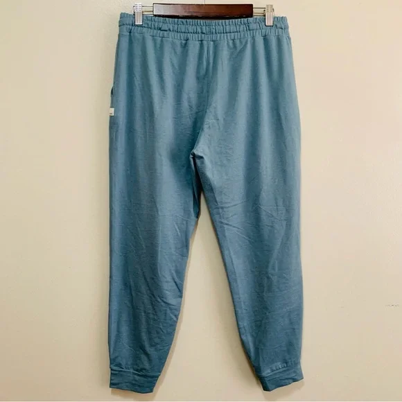 Vuori Women’s Performance Jogger Smoke Blue Heather Drawstring size medium - Picture 5 of 6